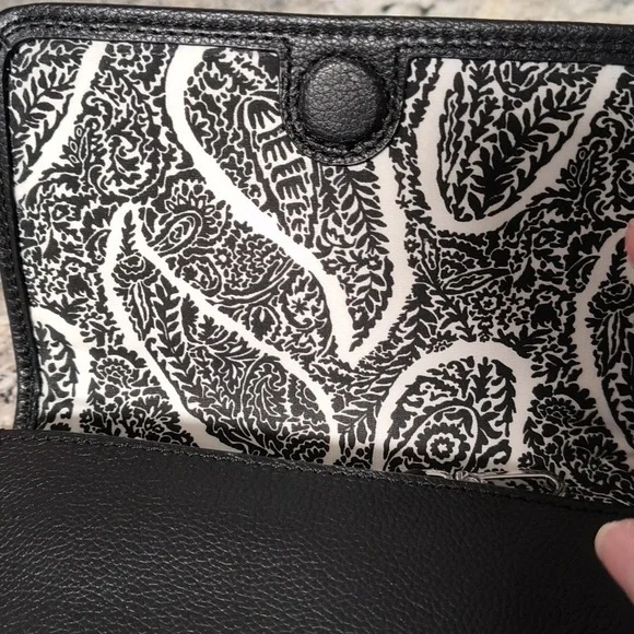 NWOT Vera Bradley Leather Crossbody Bag - Picture 2 of 6